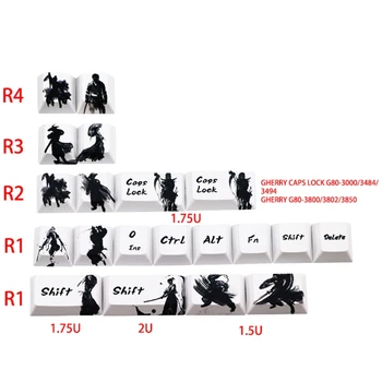 128 key Replaceable PBT Keycaps Lettering Keys OEM Injection Key Cap for Cherry MX Mechanical Keyboard Key Cap Switches
128 key Replaceable PBT Keycaps Lettering Keys OEM Injection Key Cap for Cherry MX Mechanical Keyboard Key Cap Switches