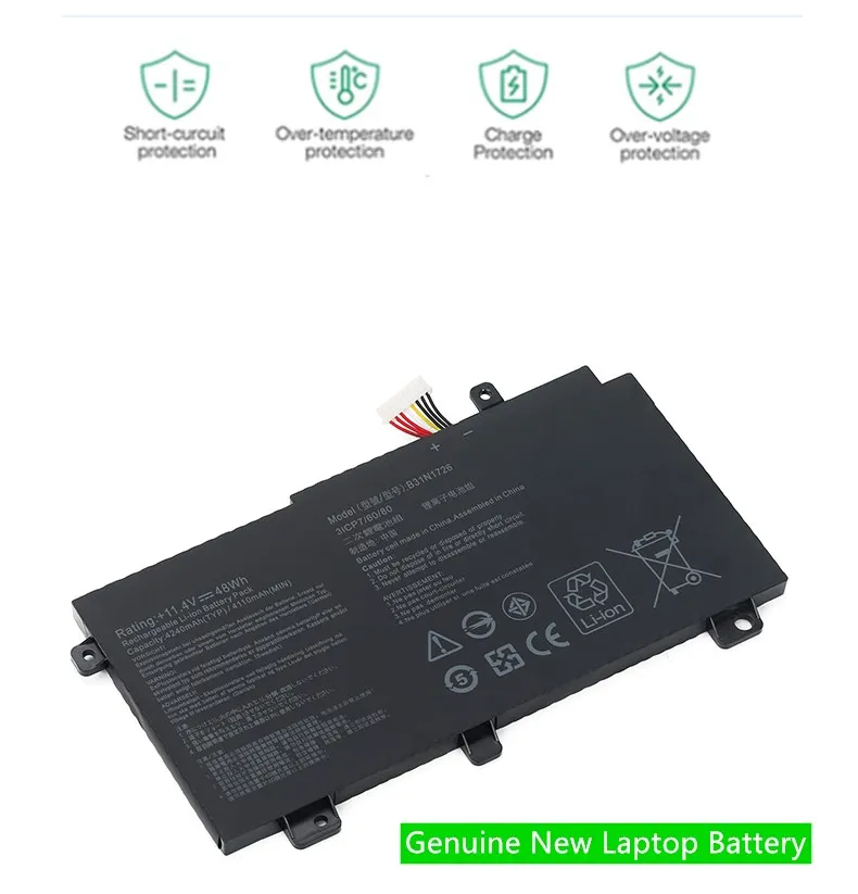 ONEVAN B31N1726 B31BN91 Laptop Battery For Asus FX504 FX86 FX80GM FX505DT FX80GE PX505GE PX505GD FX505GM FX80G B31BnEH A41LK9H
ONEVAN B31N1726 B31BN91 Laptop Battery For Asus FX504 FX86 FX80GM FX505DT FX80GE PX505GE PX505GD FX505GM FX80G B31BnEH A41LK9H