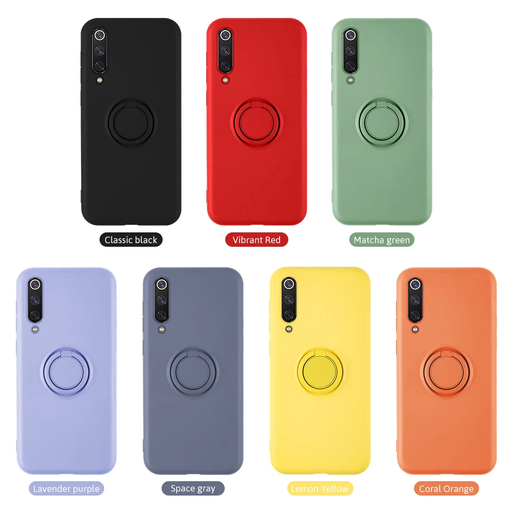 Магнитный чехол с кольцом-держателем на палец для телефона Xiaomi Mi 9 T Mi9 9SE 9Pro Mi9se t SE