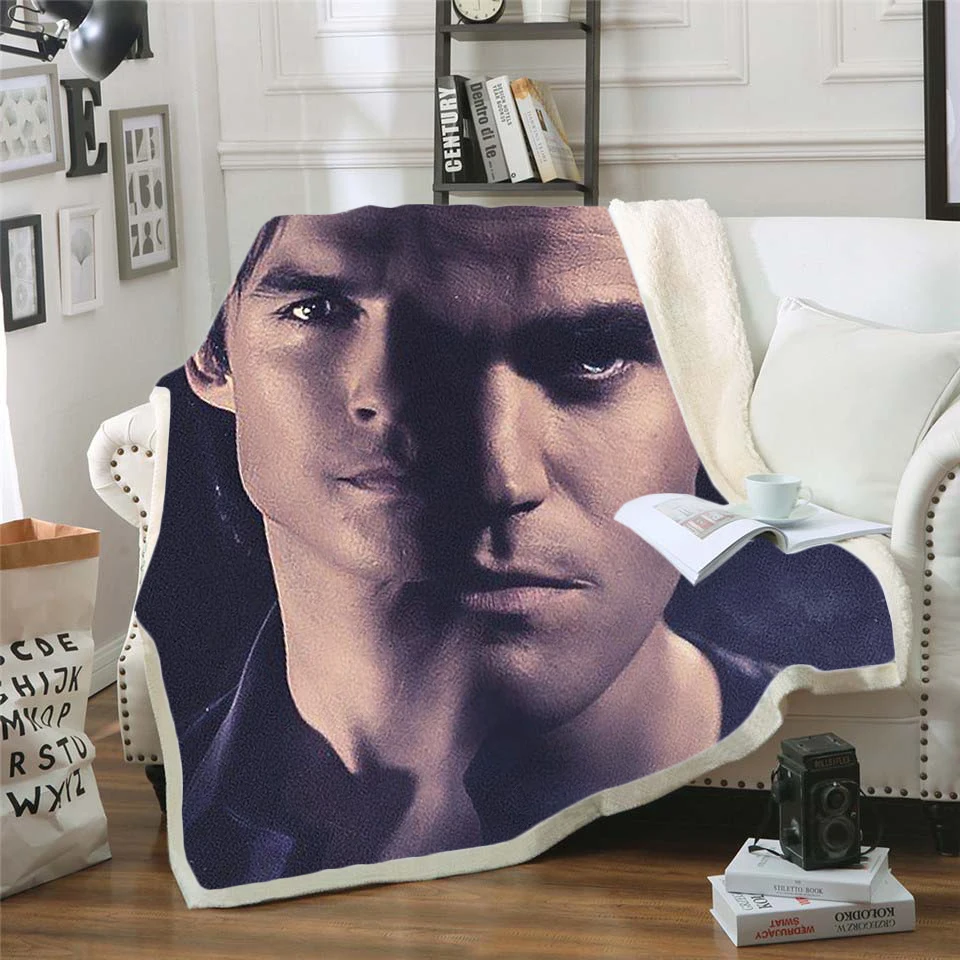 The Vampire Diaries 3d printed fleece blanket for Beds Hiking Picnic Thick Quilt Bedspread Sherpa Throw Blanket style-2
The Vampire Diaries 3d printed fleece blanket for Beds Hiking Picnic Thick Quilt Bedspread Sherpa Throw Blanket style-2