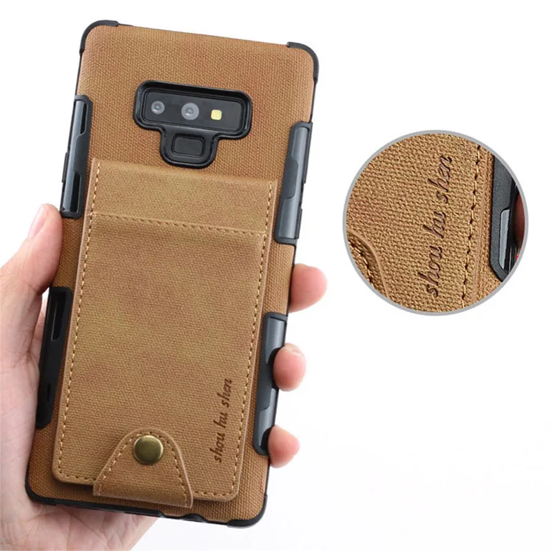 High Quality Retro Leather Mobile Phone Fitted Case Back Cover for Samsung s10/s10plus/note8/9 Card Holder Anti-drop Dustproof
High Quality Retro Leather Mobile Phone Fitted Case Back Cover for Samsung s10/s10plus/note8/9 Card Holder Anti-drop Dustproof