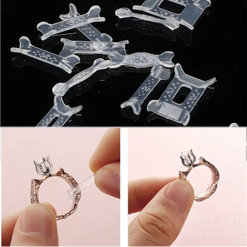 12pcs Transparent Plastic Ring Size Adjuster Set Ring Resizing Jewelry Tools Ring Adjuster Pad Reducer Jewelry Resizing Tools
12pcs Transparent Plastic Ring Size Adjuster Set Ring Resizing Jewelry Tools Ring Adjuster Pad Reducer Jewelry Resizing Tools