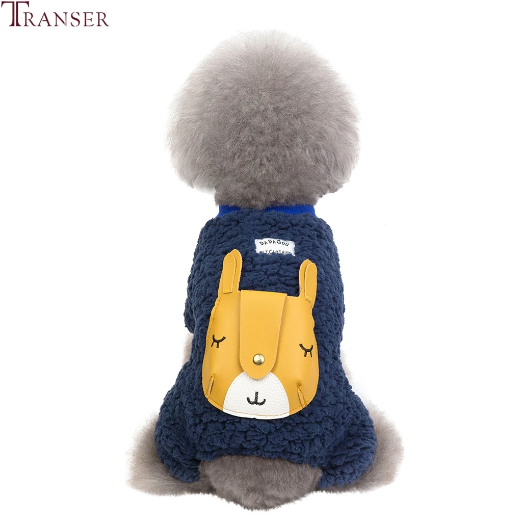 Transer Warm Fleece Dog Jumpsuit Four Leg Pants Pet Dog Clothes Winter Puppy Clothing Red Blue Brown S-2XL 9822
Transer Warm Fleece Dog Jumpsuit Four Leg Pants Pet Dog Clothes Winter Puppy Clothing Red Blue Brown S-2XL 9822