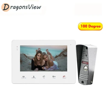 Dragonsview Apartment Building Video Intercom System 7 Inch Touch Screen Door Phone Door bell Camera 1200TVL IR Night Vision
Dragonsview Apartment Building Video Intercom System 7 Inch Touch Screen Door Phone Door bell Camera 1200TVL IR Night Vision