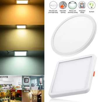 LED Panel Light Lamp Ultra Slim Ceiling Down Lights High Brightness for Kitchen Home DTT88
LED Panel Light Lamp Ultra Slim Ceiling Down Lights High Brightness for Kitchen Home DTT88