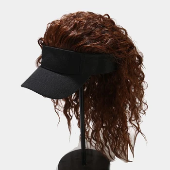 Fashion Features Wig Hat Unisex Baseball Cap With Spiked Hairs Wig Peaked Adjustable Camo Sun Visor Fun Halloween Party Golf Hat
Fashion Features Wig Hat Unisex Baseball Cap With Spiked Hairs Wig Peaked Adjustable Camo Sun Visor Fun Halloween Party Golf Hat
