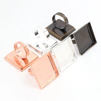 4pcs 25mm 3 Colors Plated Brass Square Adjustable Ring Settings Blank/Base,Fit 25mm Glass Cabochons,Buttons;Ring Bezels
4pcs 25mm 3 Colors Plated Brass Square Adjustable Ring Settings Blank/Base,Fit 25mm Glass Cabochons,Buttons;Ring Bezels