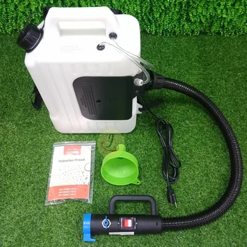 110V/220V Backpack Electric Ultra-low Capacity Water Mist Machine 10L Pesticide Disinfecting Distributor Cold Foggers Sprayer
110V/220V Backpack Electric Ultra-low Capacity Water Mist Machine 10L Pesticide Disinfecting Distributor Cold Foggers Sprayer