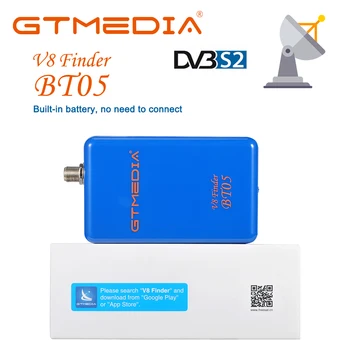 GTMEDIA V8 Finder BT05 1080p bluetooth sat finder lithium battery support android and ios DVBS2 satellite
GTMEDIA V8 Finder BT05 1080p bluetooth sat finder lithium battery support android and ios DVBS2 satellite