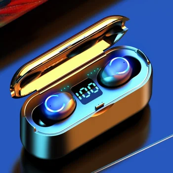9D Wireless Bluetooth 5.0 Headset Waterproof Sports HIFI Stereo Earphone with Charging Box
9D Wireless Bluetooth 5.0 Headset Waterproof Sports HIFI Stereo Earphone with Charging Box