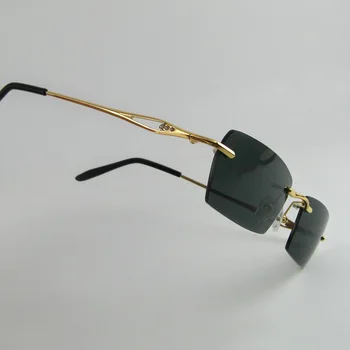 Vazrobe Polarized Sunglasses Male Rimless Sun Glasses Men Polaroid Driving Fishing Rectangle Frameless Anti Reflection UV400
Vazrobe Polarized Sunglasses Male Rimless Sun Glasses Men Polaroid Driving Fishing Rectangle Frameless Anti Reflection UV400