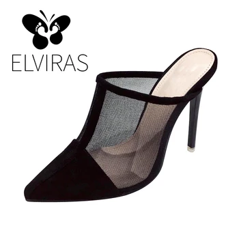 ELVIRAS Woman Sandals Mesh Open Toe Sandal Lace Leisure Shoes Womens High Heels Sandals Small Heel Heeled Pumps Ladies Shoes
ELVIRAS Woman Sandals Mesh Open Toe Sandal Lace Leisure Shoes Womens High Heels Sandals Small Heel Heeled Pumps Ladies Shoes
