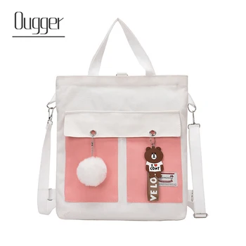 Ougger Large Shoulder Bag Girls Handbags for Teenagers White Multifunction Cute Student Zipper Pouch Canvas Crossbody Sport Bag
Ougger Large Shoulder Bag Girls Handbags for Teenagers White Multifunction Cute Student Zipper Pouch Canvas Crossbody Sport Bag