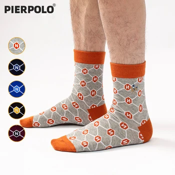 PIER POLO Fashion Socks 5/Pairs High Quality Brand Cotton Socks Embroidery Winter Men Crew Socks wholesale Newest
PIER POLO Fashion Socks 5/Pairs High Quality Brand Cotton Socks Embroidery Winter Men Crew Socks wholesale Newest