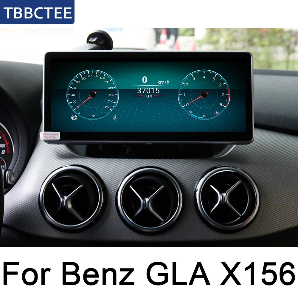 Мультимедийный плеер для Mercedes Benz GLA Class X156 2015 ~ 2019 NTG 10 25 " Android 2G RAM сенсорный экран