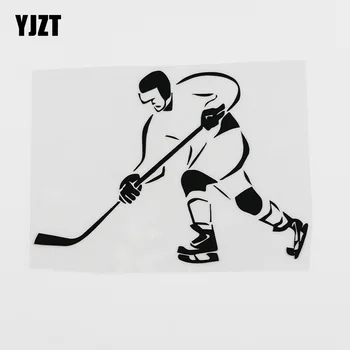 YJZT 13.7CMX9.7CM Team Game Hockey Stick Puck Rink Sport Vinyl Car Sticker Black/Silver 8A-0298
YJZT 13.7CMX9.7CM Team Game Hockey Stick Puck Rink Sport Vinyl Car Sticker Black/Silver 8A-0298