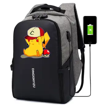 anime pikachu Pokémon Backpack student book Bags teenagers Travel backpack UNISEX Anti-theft USB Charging Laptop bag Knapsack
anime pikachu Pokémon Backpack student book Bags teenagers Travel backpack UNISEX Anti-theft USB Charging Laptop bag Knapsack