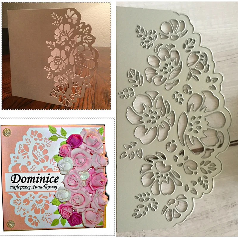 Flower Metal Cutting Dies Stencil for DIY Scrapbooking Embossing Paper Cards Crafts Diecuts Diy Wedding Card
Flower Metal Cutting Dies Stencil for DIY Scrapbooking Embossing Paper Cards Crafts Diecuts Diy Wedding Card