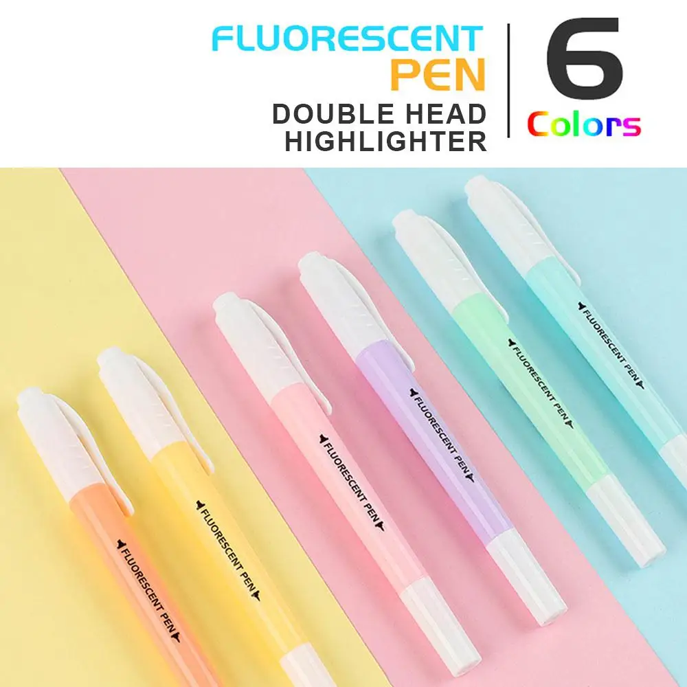 6pcs/Set Double Head Drawing Pen Painting Pen Art Marker Pen Colorful Student Graffiti School Multifunctional Smooth
6pcs/Set Double Head Drawing Pen Painting Pen Art Marker Pen Colorful Student Graffiti School Multifunctional Smooth