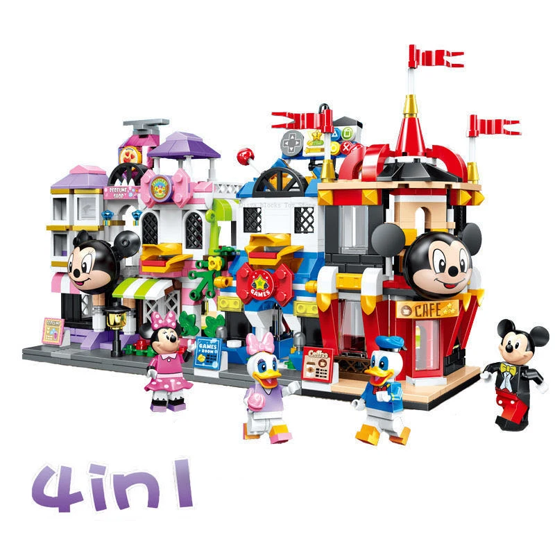 2020 NEW Movie Serices Cartoon Minifigure Toy Building Blocks Mickey Minnie Castle Model Blocks For Girls Boy Toy Gift Disney
2020 NEW Movie Serices Cartoon Minifigure Toy Building Blocks Mickey Minnie Castle Model Blocks For Girls Boy Toy Gift Disney