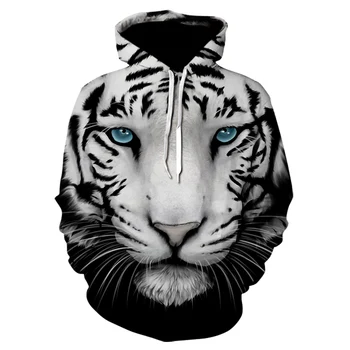 Animal Print Hoodies Plus Size 3d Blue Eyes Tiger Harajuku Sweatshirts Men Women Casual Hooded Pullover Tracksuit Jacket 
Animal Print Hoodies Plus Size 3d Blue Eyes Tiger Harajuku Sweatshirts Men Women Casual Hooded Pullover Tracksuit Jacket
