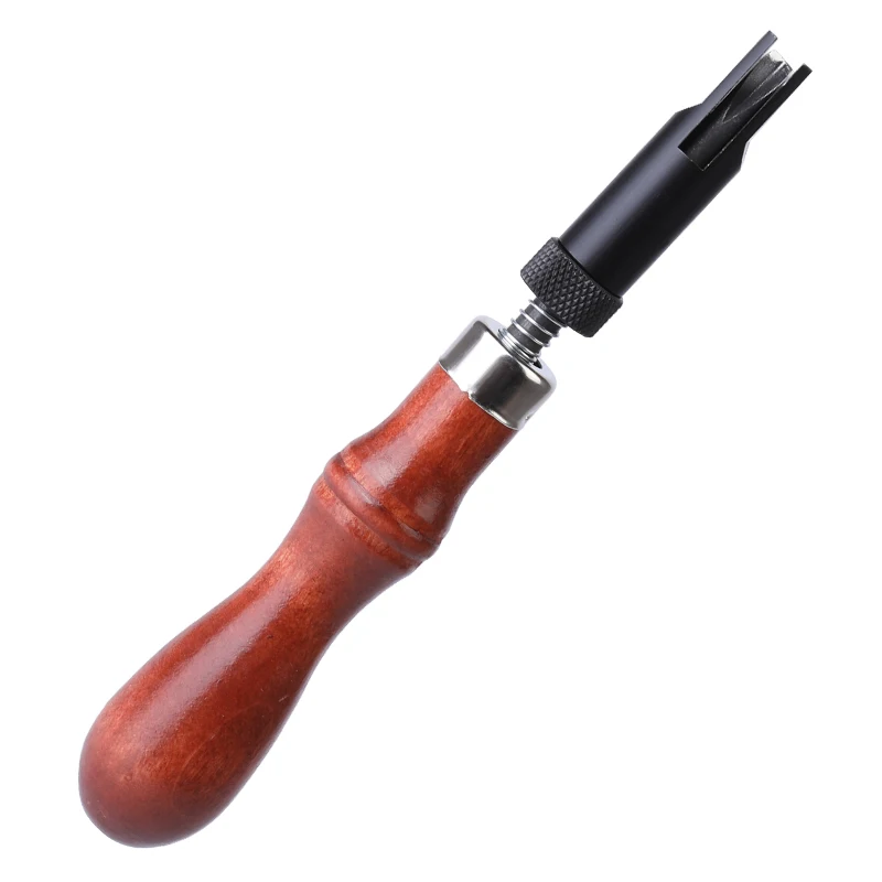 LMDZ 1pcs Leather Craft Hand Wood Handle Durable Adjustable V-groove Type Handle Craft Gouge Tools Sewing Leather Craft Tools
LMDZ 1pcs Leather Craft Hand Wood Handle Durable Adjustable V-groove Type Handle Craft Gouge Tools Sewing Leather Craft Tools