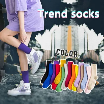 High Quality Women Cotton Middle Tube Stocking New Spring Summer Thin Solid Color Stockings Breathable Hosiery
High Quality Women Cotton Middle Tube Stocking New Spring Summer Thin Solid Color Stockings Breathable Hosiery