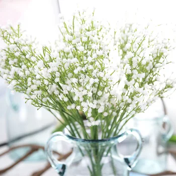 Mini heads DIY artificial gypsophila hydrangea white flower for wedding home baby shower decor fake flower arrangement
Mini heads DIY artificial gypsophila hydrangea white flower for wedding home baby shower decor fake flower arrangement