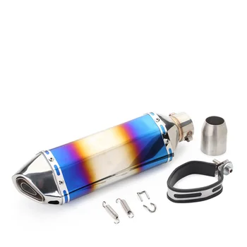 DUPANQ Akrapovic Motorcycle Exhaust Modify Motocross Exhaust Muffler For FZ6 CBR250 CB600 MT07 FZ16 PCX150 ATV Dirt Pit Bike
DUPANQ Akrapovic Motorcycle Exhaust Modify Motocross Exhaust Muffler For FZ6 CBR250 CB600 MT07 FZ16 PCX150 ATV Dirt Pit Bike