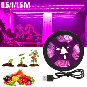 0.5M/1M/1.5M LED Grow Light Strip Full Spectrum Waterproof Grow Light 60 LEDs/meter for Indoor Plants
0.5M/1M/1.5M LED Grow Light Strip Full Spectrum Waterproof Grow Light 60 LEDs/meter for Indoor Plants