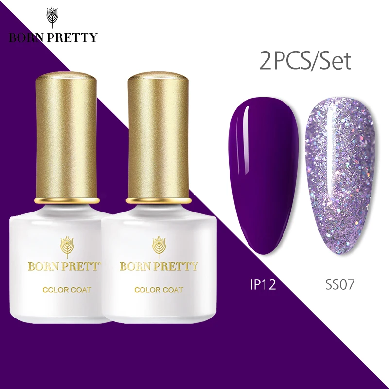 От BORN PRETTY набор для ногтей гель лак Гель Цвет Маникюр 6 мл био Гели Soak Off