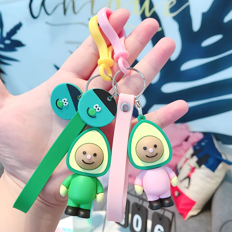 Fashion Simulation Fruit Avocado Smile-shaped Keychain 3D Soft Resin Avocado Key Chains Cute Fashion Fruit Girl Key Chain Gift
Fashion Simulation Fruit Avocado Smile-shaped Keychain 3D Soft Resin Avocado Key Chains Cute Fashion Fruit Girl Key Chain Gift