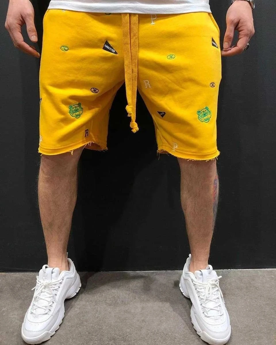 Summer new bodybuilding five-point pants men's gym fitness exercise casual sports pants fashion trend elastic slim shorts
Summer new bodybuilding five-point pants men's gym fitness exercise casual sports pants fashion trend elastic slim shorts