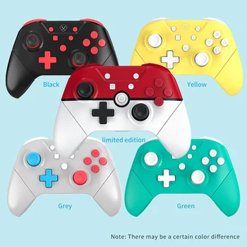2020 Wireless Bluetooth game controller for Nintendo Switch Pro NS Lite PC notebook NFC Turbo 6-Axis doublemotor 3D Joysticks