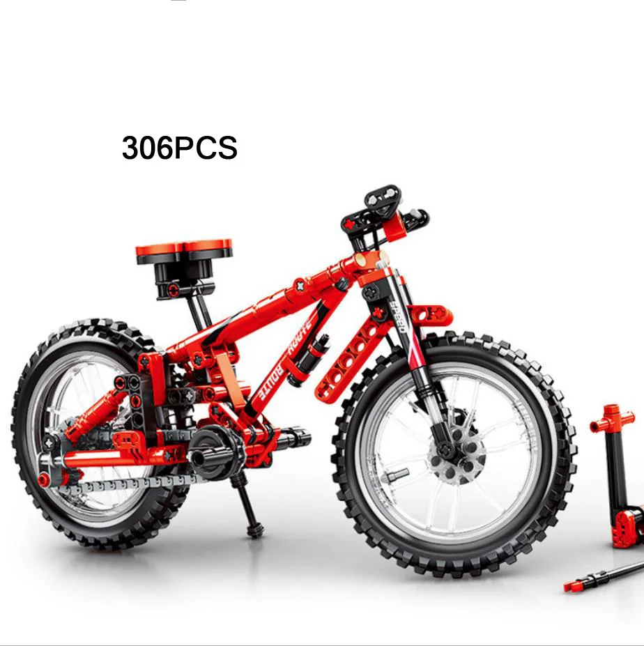 Simulation Technics moc building block model mountain bike bricks 2in1 tandem bicycle education toys collection for gift
Simulation Technics moc building block model mountain bike bricks 2in1 tandem bicycle education toys collection for gift