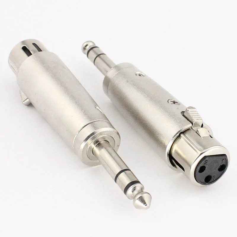 4pcs XLR Connector Plug K3P Three-pin Female Turn 6.5 Double Channel Male Audio Adapter
4pcs XLR Connector Plug K3P Three-pin Female Turn 6.5 Double Channel Male Audio Adapter