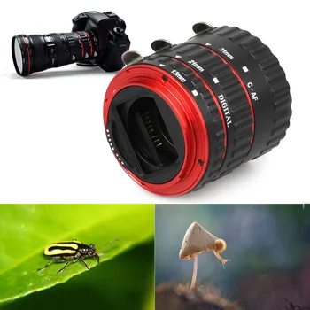 Phtography AF Macro Accessories Auto Focusing Red Easy Install Metal Extention Tube Mounting Ring For Canon EOS
Phtography AF Macro Accessories Auto Focusing Red Easy Install Metal Extention Tube Mounting Ring For Canon EOS