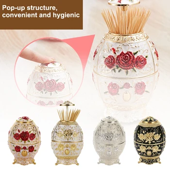Pop-up Toothpick Container Automatic Container for Toothpick Vintage Floral Patterns
Pop-up Toothpick Container Automatic Container for Toothpick Vintage Floral Patterns