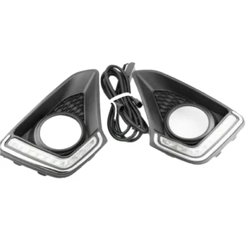 2X LED Daytime Running Fog Lights Lamp DRL for Hyundai Grand I10 Xcent 2014-2015
2X LED Daytime Running Fog Lights Lamp DRL for Hyundai Grand I10 Xcent 2014-2015