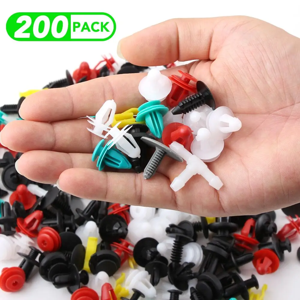 Mixed Auto Fastener Clip Push Retainer Pin Rivet for volvo xc90 xc60 S60 S80 S40 V40 V50 V70 v90 Ford focus fiesta | Автомобили и