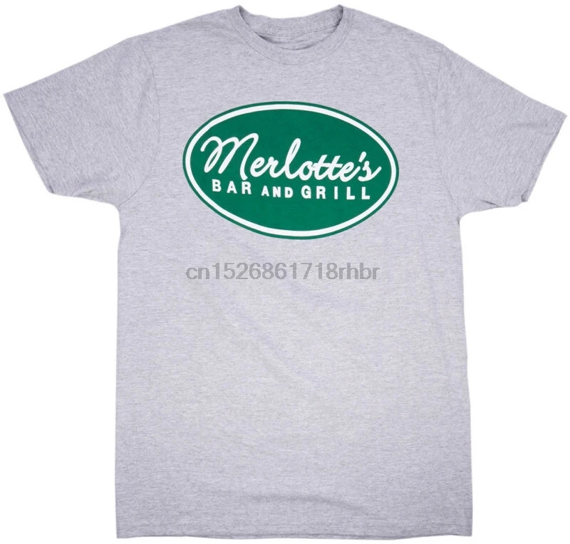 

True Blood Merlottes Bar And Grill T-Shirt Heather Grey Hbo Licesned Mens Large 645318789027