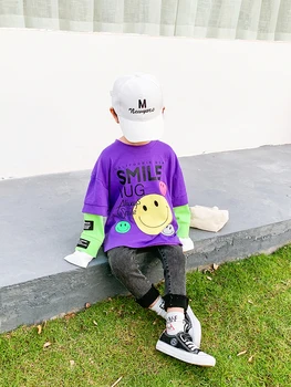 Children Sweater 2020 New Western Style Spring Boys Tops zhong tong Children Korean Tide Clothes Baby Autumn Children's Clothing
Children Sweater 2020 New Western Style Spring Boys Tops zhong tong Children Korean Tide Clothes Baby Autumn Children's Clothing