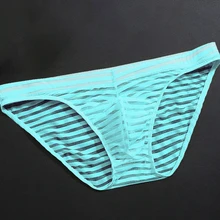 Men's Sexy See-through Ice Silk Briefs Mesh Sheer Pouch Stretchy Seamless Panties Transparent Stripes Thin Thongs Underwear
Men's Sexy See-through Ice Silk Briefs Mesh Sheer Pouch Stretchy Seamless Panties Transparent Stripes Thin Thongs Underwear