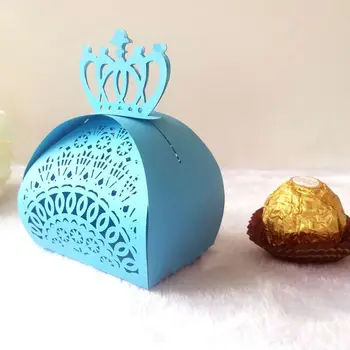 25pcs/pack Crown Laser Cut Hollow Gifts Chocolate Candy Boxes Baby Shower Wedding Party Favors Supplies
25pcs/pack Crown Laser Cut Hollow Gifts Chocolate Candy Boxes Baby Shower Wedding Party Favors Supplies