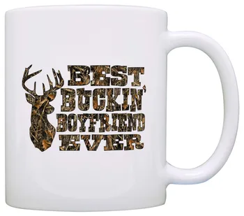 Country Gift for Boyfriend Best Buckin' Boyfriend Ever Wood Camo Gift Coffee Mug Tea Cup White
Country Gift for Boyfriend Best Buckin' Boyfriend Ever Wood Camo Gift Coffee Mug Tea Cup White