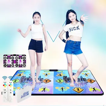 Dance Blanket Single/Double Players Tv Interface Computer Dual-Use Somatosensory Game Move Electronic Musical Dance Pad Baby
Dance Blanket Single/Double Players Tv Interface Computer Dual-Use Somatosensory Game Move Electronic Musical Dance Pad Baby