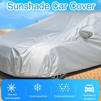 Car Cover Sunshade heat insulation snow and sun protection Outdoor Anti-UV car cover Windproof Dustproof Scratch Resistant
Car Cover Sunshade heat insulation snow and sun protection Outdoor Anti-UV car cover Windproof Dustproof Scratch Resistant