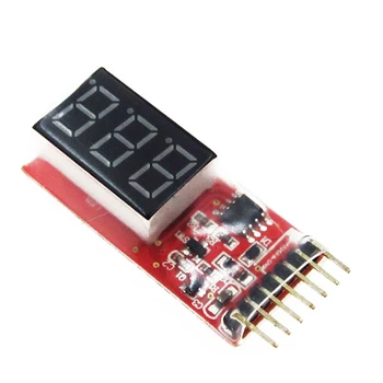 7.4V-22.2V 2-6s RC Li-Po Battery Voltage Indicator Checker Tester Alarm Indicator Volt Meter Test Module
7.4V-22.2V 2-6s RC Li-Po Battery Voltage Indicator Checker Tester Alarm Indicator Volt Meter Test Module