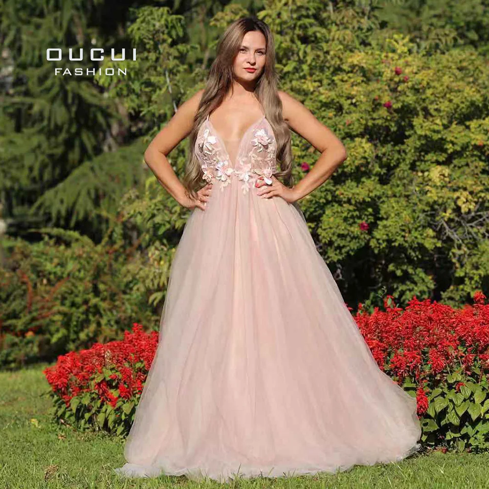 Women Sexy Evening Dress Long 2019 Robe De Soiree Backless Handmade 3D Flower Romantic Spaghetti Straps Prom Dress OL103253-1
Women Sexy Evening Dress Long 2019 Robe De Soiree Backless Handmade 3D Flower Romantic Spaghetti Straps Prom Dress OL103253-1