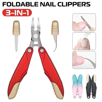 3IN1 Professional Nail Clippers Nippers For Thick Nails Heavy Duty Nail Correction Cutters Dead Skin Dirt Remover Pedicure Tool
3IN1 Professional Nail Clippers Nippers For Thick Nails Heavy Duty Nail Correction Cutters Dead Skin Dirt Remover Pedicure Tool